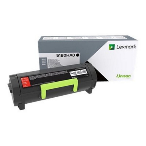 Picture of Lexmark 51B0HA0 OEM High Yield Black Toner Cartridge