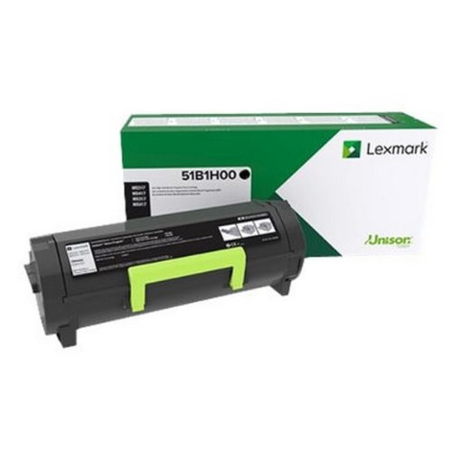 Picture of Lexmark 51B1H00 OEM High Yield Black Toner Cartridge