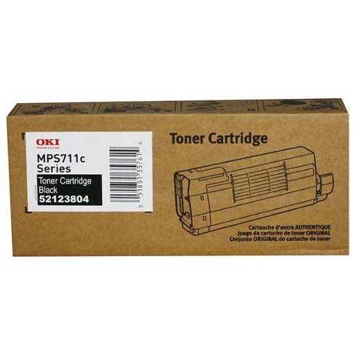 Picture of Okidata 52123804 OEM Black Toner