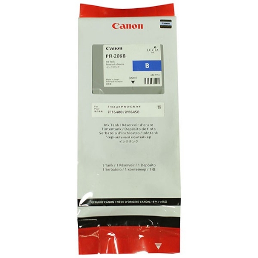 Picture of Canon 5311B001 (PFI-206Blue) OEM Blue Ink Cartridge