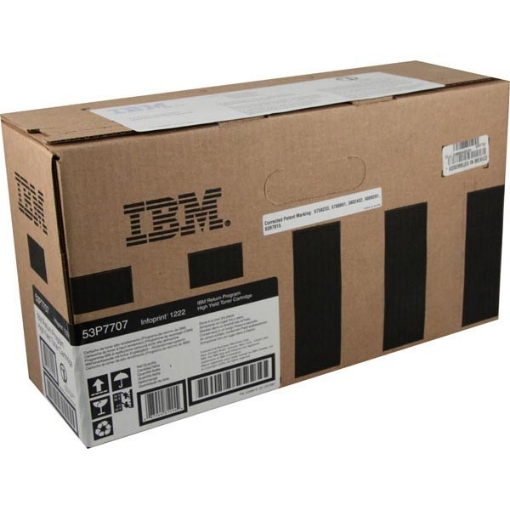 Picture of IBM 53P7707 OEM Black Toner Cartridge