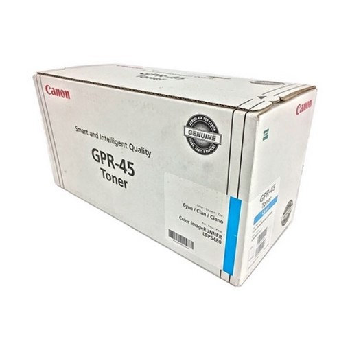 Picture of Canon 6262B001AA (GPR-45C) OEM Cyan Toner Cartridge