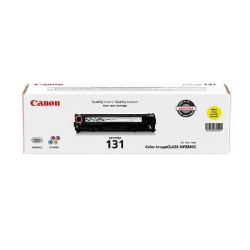 Show details for Canon 6269B001AA (CRG-131Y) OEM Yellow Toner Picture of Canon 6269B001AA (CRG-131Y) OEM Yellow Toner