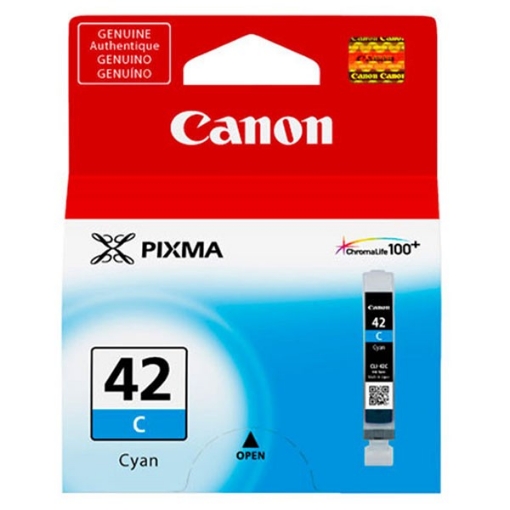 Picture of Canon 6385B002 (CLI-42C) OEM Cyan Inkjet Cartridge