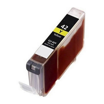 Show details for Compatible 6387B002 (CLI-42Y) Yellow Inkjet Cartridge Picture of Compatible 6387B002 (CLI-42Y) Yellow Inkjet Cartridge