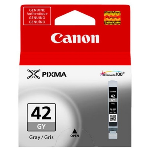 Picture of Canon 6390B002 (CLI-42GY) OEM Gray Inkjet Cartridge