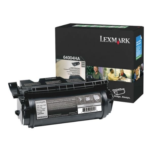 Picture of Lexmark 64004HA OEM Black Print Cartridge