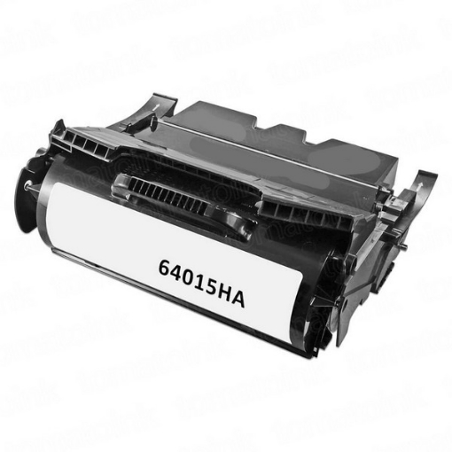 Picture of MICR 64015HA Compatible High Yield Lexmark Black Toner Cartridge