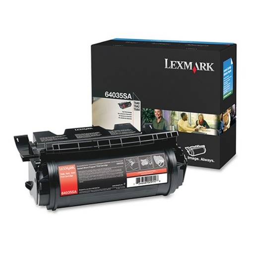 Picture of Lexmark 64035SA OEM Black Toner Cartridge