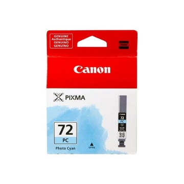 Show details for Canon 6407B002 (PGI-72) OEM Photo Cyan Inkjet Cartridge Picture of Canon 6407B002 (PGI-72) OEM Photo Cyan Inkjet Cartridge