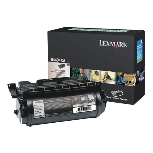 Picture of Lexmark 64404XA OEM Black Toner Cartridge