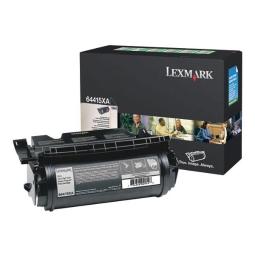 Picture of Lexmark 64415XA OEM Extra High Yield Black Toner Cartridge