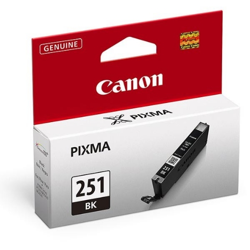 Picture of Canon 6513B001 (CLI-251BK) OEM High Yield Black Inkjet Cartridge