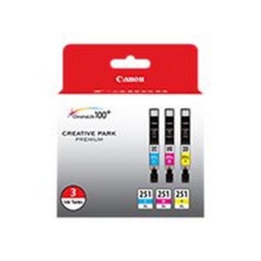 Picture of Canon 6514B009 OEM SD THREE COLOR MULTIPACK Inkjet Cartridge