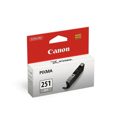 Picture of Canon 6517B001 (CLI-251GY) OEM Gray Inkjet Cartridge