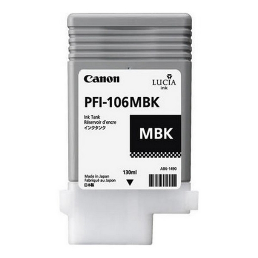 Picture of Canon 6620B001AA (PFI-106MBk) OEM Matte Black Inkjet Cartridge