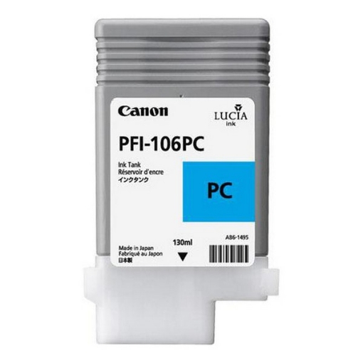 Picture of Canon 6625B001AA (PFI-106PC) OEM Photo Cyan Inkjet Cartridge