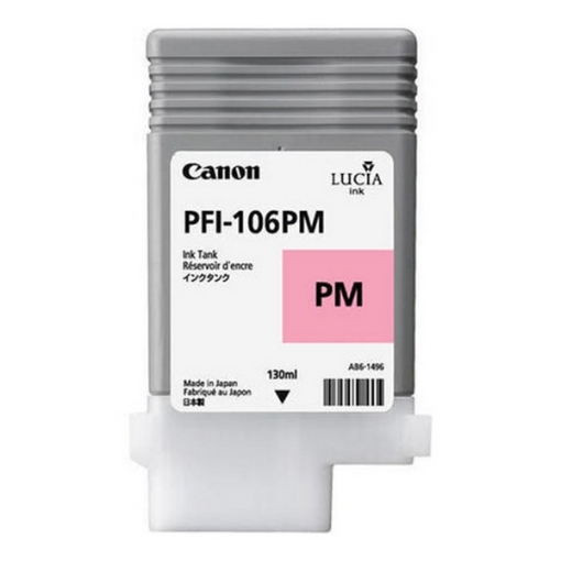 Picture of Canon 6626B001AA (PFI-106PM) OEM Photo Magenta Inkjet Cartridge