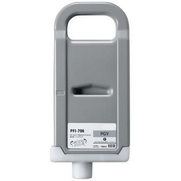 Show details for Compatible 6691B001AA (PFI-706PGY) Photo Gray Ink Cartridge (700 ml) Picture of Compatible 6691B001AA (PFI-706PGY) Photo Gray Ink Cartridge (700 ml)