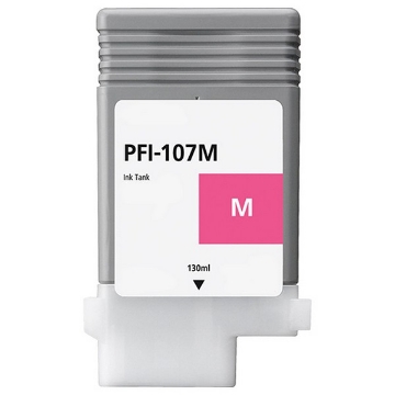 Show details for Compatible 6707B001 (PFI-107M) Magenta Ink Cartridge (130 ml) Picture of Compatible 6707B001 (PFI-107M) Magenta Ink Cartridge (130 ml)