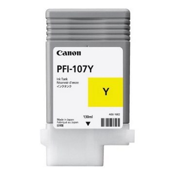 Show details for Canon 6708B001 (PFI-107Y) OEM Yellow Ink Cartridge Picture of Canon 6708B001 (PFI-107Y) OEM Yellow Ink Cartridge