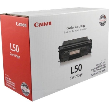 Show details for Canon 6812A001AA (Canon L50) OEM Black Copier Toner Picture of Canon 6812A001AA (Canon L50) OEM Black Copier Toner