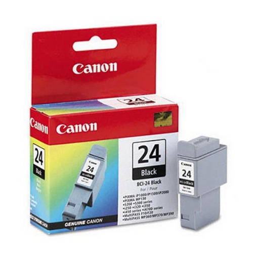 Picture of Canon 6881A003AA (BCI-24B) OEM Black Inkjet Cartridge