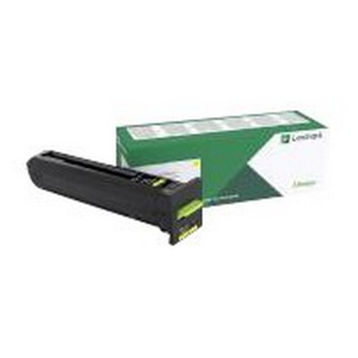 Picture of Lexmark 72K10Y0 OEM Yellow Toner Cartridge