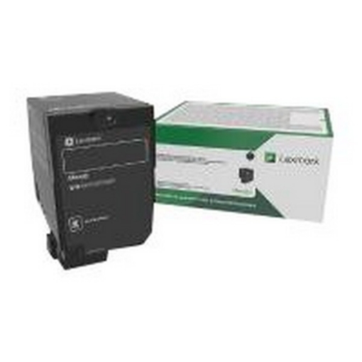 Picture of Lexmark 74C00KG (TAA Compliant Version of 74C10K0) OEM Black Toner Cartridge