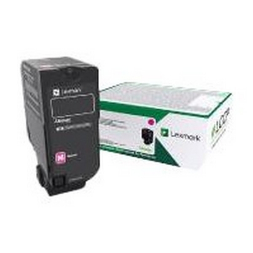 Picture of Lexmark 74C00MG (TAA Compliant Version of 74C10M0) OEM Magenta Toner Cartridge