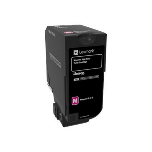 Picture of Lexmark 74C0H30 OEM High Yield Magenta Toner Cartridge