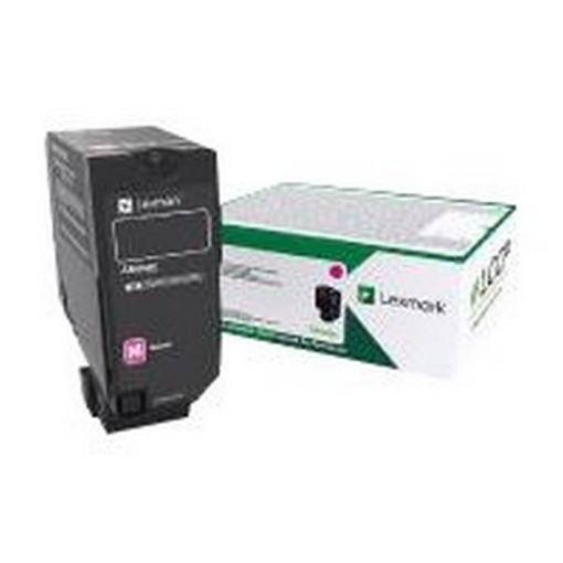 Picture of Lexmark 74C0SMG (TAA Compliant Version of 74C1SM0) OEM Magenta Toner Cartridge