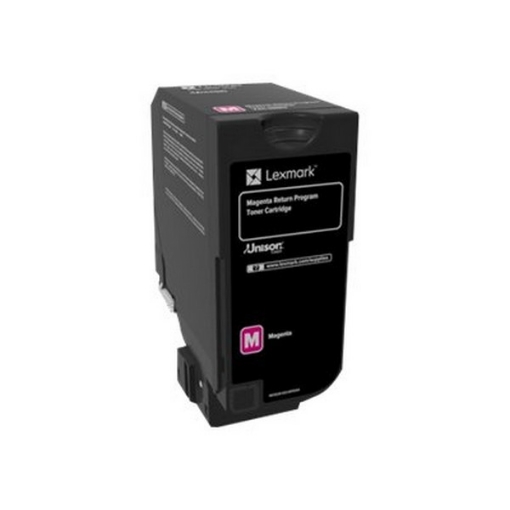 Picture of Lexmark 74C10M0 OEM Magenta Toner Cartridge