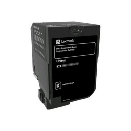 Picture of Lexmark 74C1SK0 OEM Black Toner Cartridge