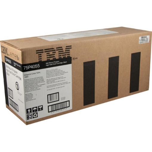 Picture of IBM 75P4055 OEM High Yield Black Toner Cartridge