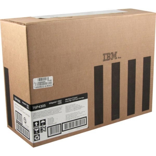 Picture of IBM 75P4305 OEM Extra High Yield Black Toner Cartridge