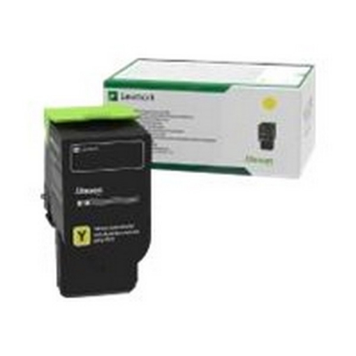 Picture of Lexmark 78C00YG OEM Yellow Toner Cartridge