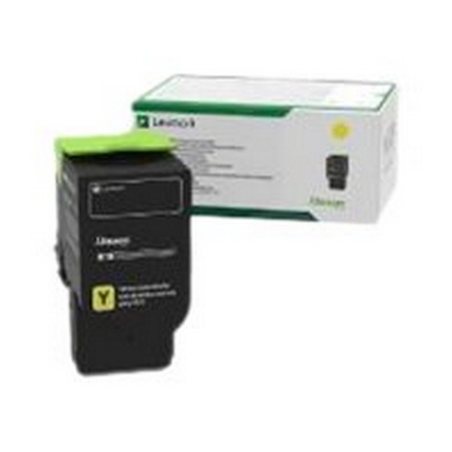 Picture of Lexmark 78C10Y0 OEM Yellow Toner Cartridge