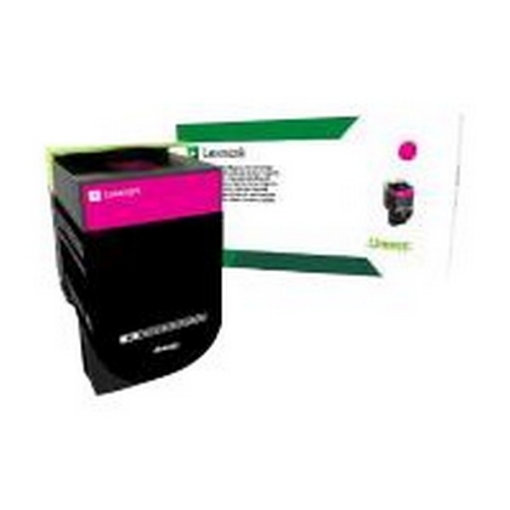 Picture of Lexmark 80C00MG (TAA Compliant Version 80C10M0) OEM Magenta Toner Cartridge