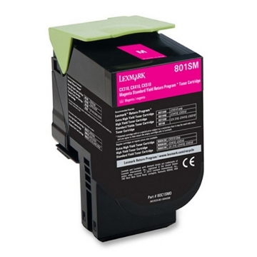 Show details for Premium 80C1SM0 Compatible Lexmark Magenta Toner Cartridge Picture of Premium 80C1SM0 Compatible Lexmark Magenta Toner Cartridge