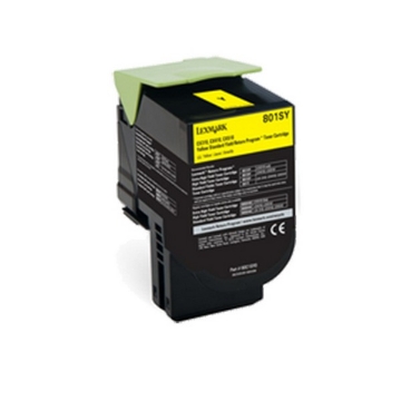 Show details for Premium 80C1SY0 Compatible Lexmark Yellow Toner Cartridge Picture of Premium 80C1SY0 Compatible Lexmark Yellow Toner Cartridge