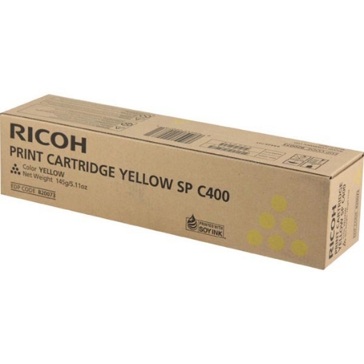 Picture of Ricoh 820073 OEM Yellow Laser Toner Cartridge