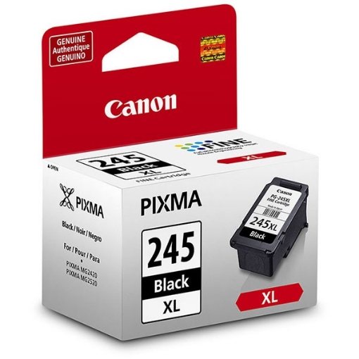 Picture of Canon 8278B001 (PG-245XL) OEM High Yield Black Inkjet Cartridge