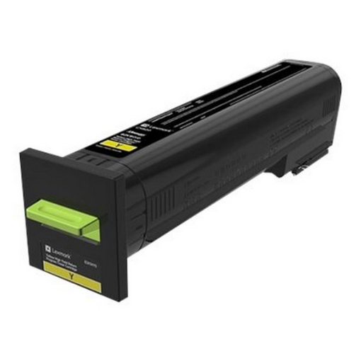 Picture of Lexmark 82K1HY0 OEM High Yield Yellow Toner Cartridge