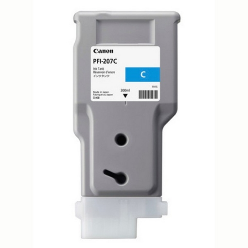 Picture of Canon 8790B001 (PFI-207C) OEM Cyan Ink Cartridge