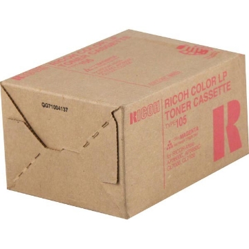 Show details for Ricoh 885374 (Type 105) OEM Magenta Laser Toner Cartridge Picture of Ricoh 885374 (Type 105) OEM Magenta Laser Toner Cartridge