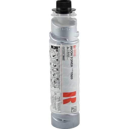 Picture of Ricoh 885527 (Type 1150D) OEM Black Toner Bottle