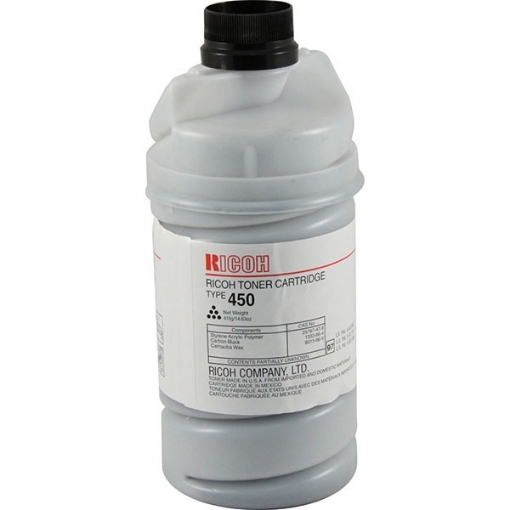 Picture of Ricoh 887718 (Type 450) OEM Black Copier Toner