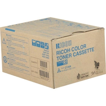 Show details for Ricoh 888343 (Type R1) Cyan Copier Toner (10000 Yield) Picture of Ricoh 888343 (Type R1) Cyan Copier Toner (10000 Yield)