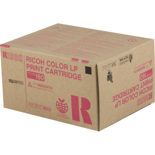 Picture of Ricoh 888444 (Type 160) OEM Magenta Copier Toner